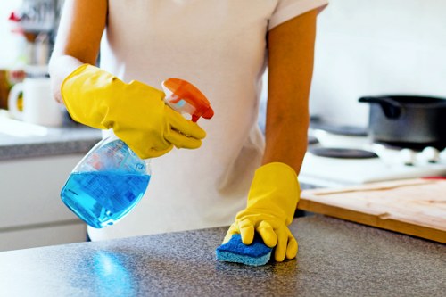Local cleaners preparing a Bermondsey home for a fresh start