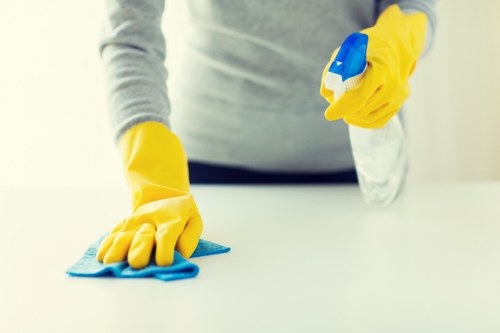 After builders cleaning for a Bermondsey residential property