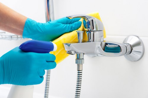 Reviewing a cleaner complaint and resolving a service issue