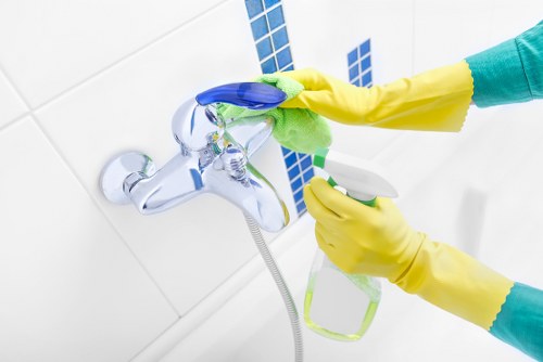 Local Bermondsey cleaning team preparing a refurbished property