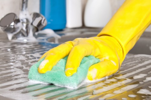 Cleaning support for a Bermondsey mixed-use business property